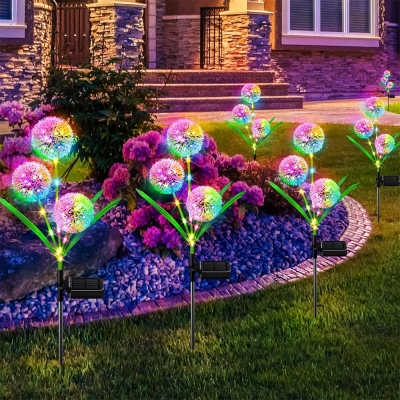 Садовые уличные светильники на солнечной батарее Dandelions, 2 шт-2